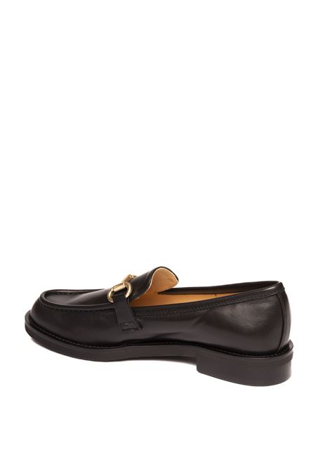 Black leather loafer FRANCO RUSSO | 8002NAPPA-NERO